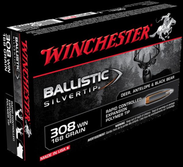 .308 Winchester Ammunition (Winchester) 168 grain 20 Rounds
