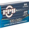 .32 ACP Ammunition (PPU) 71 grain 50 Rounds