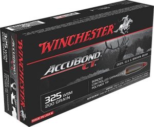 .325 Winchester Short Magnum Ammunition (Winchester) 200 grain 20 Rounds