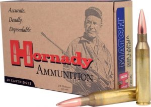 .338 Lapua Magnum Ammunition (Hornady) 250 grain 20 Rounds