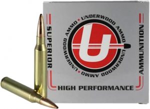 .338 Lapua Magnum Ammunition (Underwood Ammo) 300 grain 10 Rounds