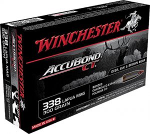 .338 Lapua Magnum Ammunition (Winchester) 300 grain 20 Rounds
