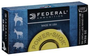 .35 Remington Ammunition (Federal Premium) 200 grain 20 Rounds