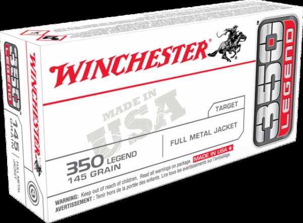 .350 Legend Ammunition (Winchester) 145 grain 20 Rounds