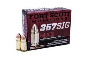 .357 SIG Ammunition (Fort Scott Munitions) 95 grain 20 Rounds