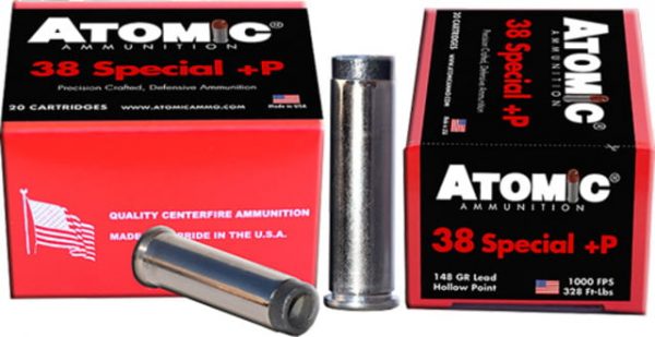 .38 Special Ammunition (Atomic Ammunition) 148 grain 20 Rounds