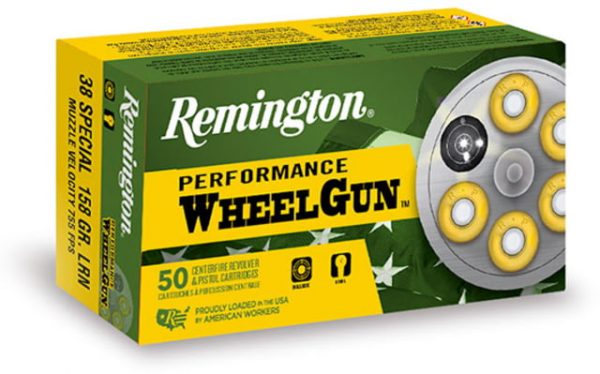 .38 Special Ammunition (Remington) 146 grain 50 Rounds