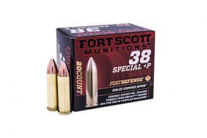 .38 Special +P Ammunition (Fort Scott Munitions) 81 grain 20 Rounds