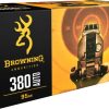 .380 ACP Ammunition (Browning) 95 grain 100 Rounds