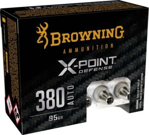 .380 ACP Ammunition (Browning) 95 grain 20 Rounds