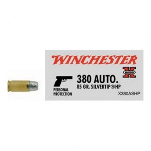 .380 ACP Ammunition (Winchester) 85 grain 50 Rounds