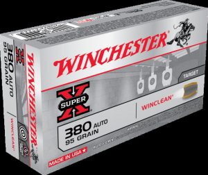 .380 ACP Ammunition (Winchester) 95 grain 50 Rounds