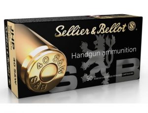 .40 S&W Ammunition (Sellier & Bellot)  50 Rounds