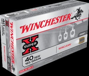 .40 S&W Ammunition (Winchester) 165 grain 50 Rounds