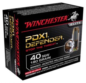 .40 S&W Ammunition (Winchester) 180 grain 20 Rounds