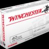 .40 S&W Ammunition (Winchester) 180 grain 50 Rounds