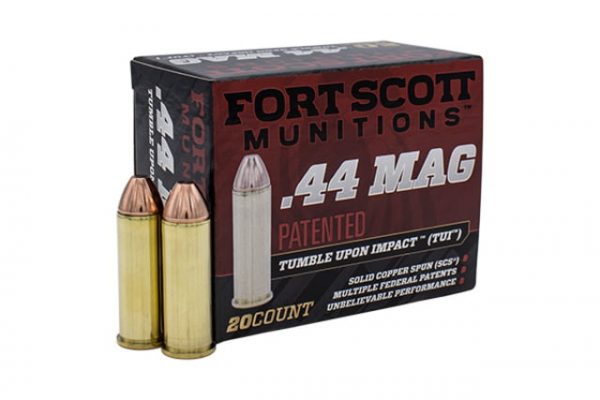 .44 Magnum Ammunition (Fort Scott Munitions) 200 grain 20 Rounds