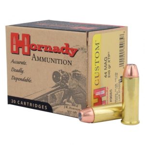 .44 Magnum Ammunition (Hornady) 240 grain 20 Rounds