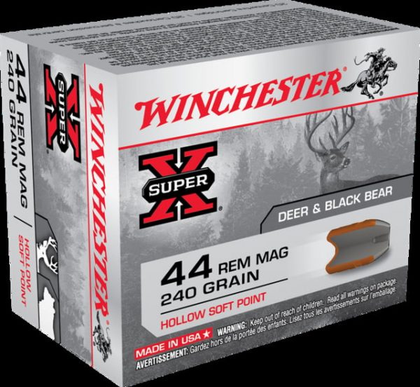 .44 Magnum Ammunition (Winchester) 240 grain 20 Rounds