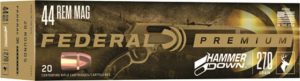 .44 Remington Magnum Ammunition (Federal Premium) 270 grain 50 Rounds