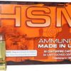 .44 Remington Magnum Ammunition (HSM Ammunition) 300 grain 50 Rounds