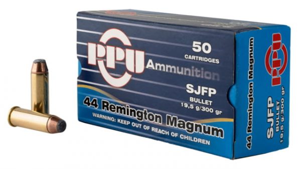 .44 Remington Magnum Ammunition (PPU) 300 grain 50 Rounds
