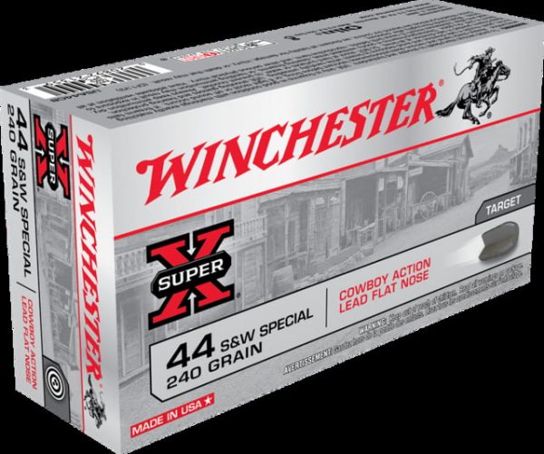 .44 Special Ammunition (Winchester) 240 grain 50 Rounds