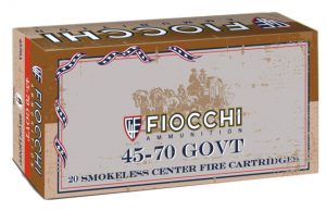 .45-70 Government Ammunition (Fiocchi) 405 grain 20 Rounds
