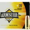 .45 ACP Ammunition (Armscor Precision Inc) 230 grain 20 Rounds
