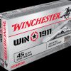 .45 ACP Ammunition (Winchester) 230 grain 50 Rounds