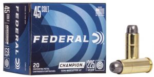 .45 Colt Ammunition (Federal Premium) 225 grain 20 Rounds
