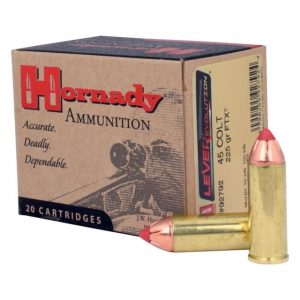 .45 Colt Ammunition (Hornady) 225 grain 20 Rounds