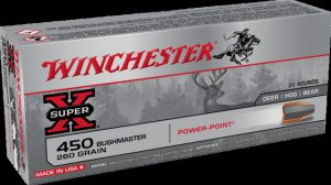 .450 Bushmaster Ammunition (Winchester) 260 grain 20 Rounds