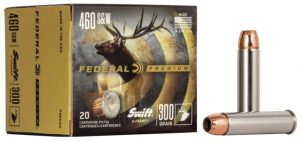 .460 S&W Ammunition (Federal Premium) 300 grain 20 Rounds