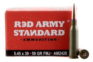5.45x39mm Ammunition (Red Army Standard) 59 grain 20 Rounds