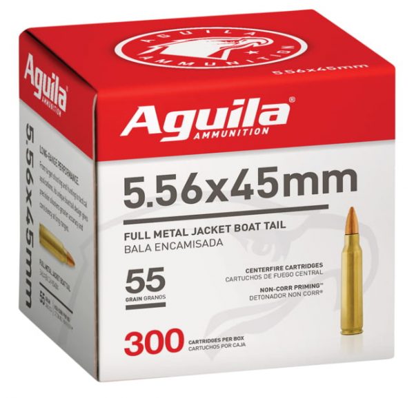 5.56x45mm NATO Ammunition (Aguila Ammunition) 55 grain 300 Rounds