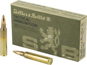 5.56x45mm NATO Ammunition (Sellier & Bellot) 55 grain 20 Rounds