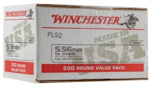 5.56x45mm NATO Ammunition (Winchester) 55 grain 200 Rounds
