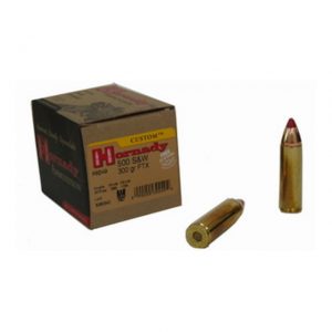 .500 S&W Magnum Ammunition (Hornady) 300 grain 20 Rounds