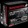 .500 S&W Magnum Ammunition (Winchester) 400 grain 20 Rounds
