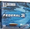 6.5mm Creedmoor Ammunition (Federal Premium) 95 grain 50 Rounds