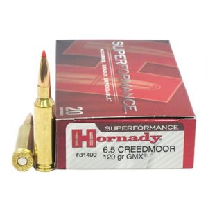 6.5mm Creedmoor Ammunition (Hornady) 120 grain 20 Rounds