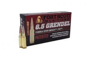 6.5mm Grendel Ammunition (Fort Scott Munitions) 123 grain 20 Rounds