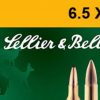6.5x57mm Ammunition (Sellier & Bellot) 131 grain 20 Rounds