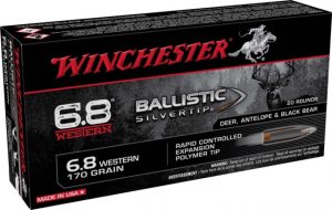 6.8 Western Ammunition (Winchester) 170 grain 20 Rounds