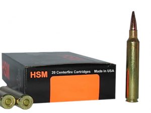 6mm BR Ammunition (HSM Ammunition) 95 grain 20 Rounds