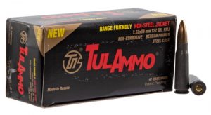 7.62x39mm Ammunition (TulAmmo) 122 grain 40 Rounds