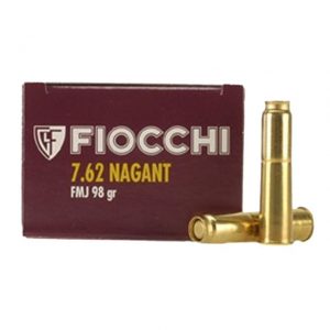7.62x54mm Russ Ammunition (Fiocchi) 97 grain 50 Rounds