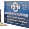 7mm Remington Magnum Ammunition (PPU) 140 grain 20 Rounds