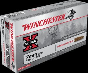7mm Winchester Short Magnum Ammunition (Winchester) 140 grain 20 Rounds